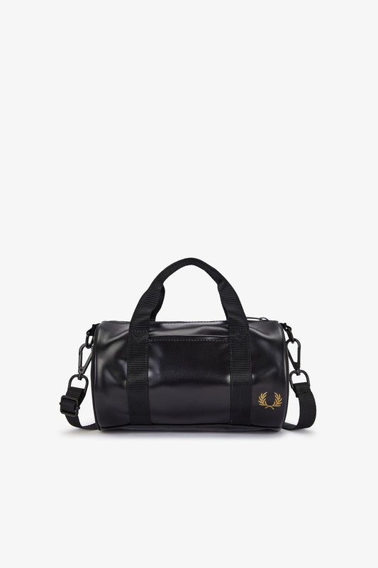 L1400 Tonal Classic Mini Barrel Bag (Black / Gold)