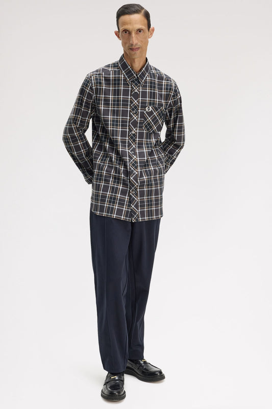 M2433 Classic Tartan Shirt (Anchor Grey)