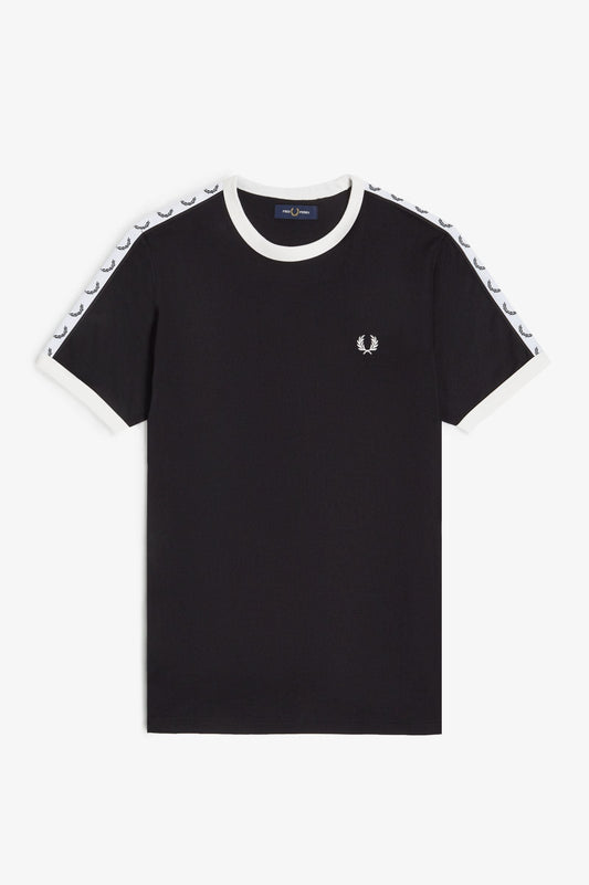 M4620 Taped Ringer T-Shirt (Black)