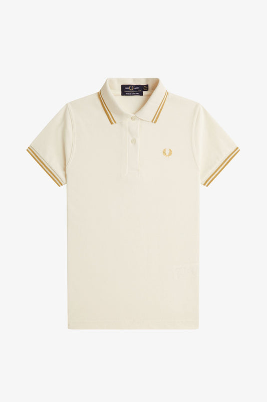 G12 The Fred Perry Shirt (Ecru / Champagne / Champagne)