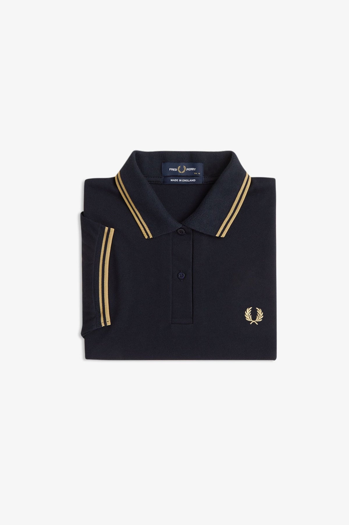 G12 The Fred Perry Shirt (Navy / Champagne / Champagne)