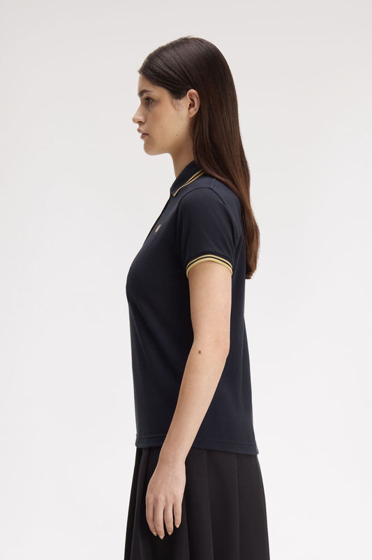 G12 The Fred Perry Shirt (Navy / Champagne / Champagne)