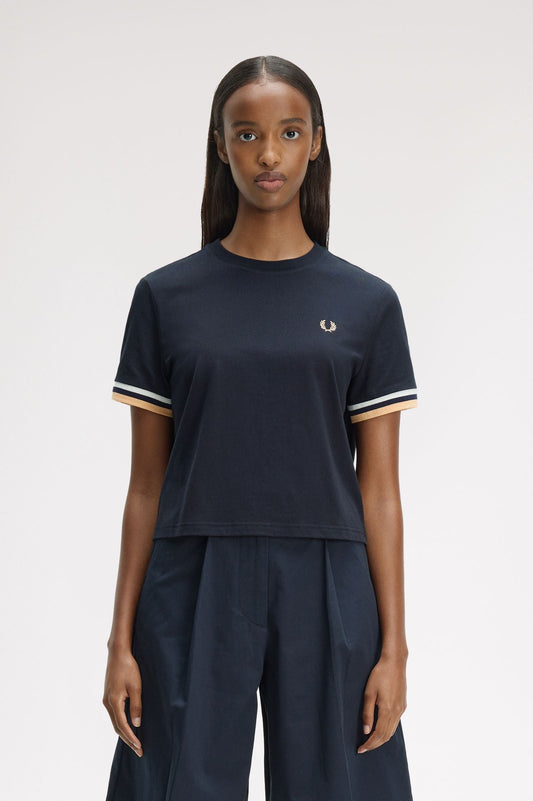 G2179 Bold Tipped T-Shirt (Navy)