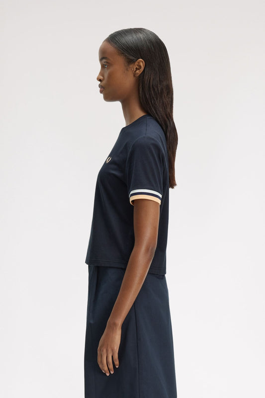 G2179 Bold Tipped T-Shirt (Navy)
