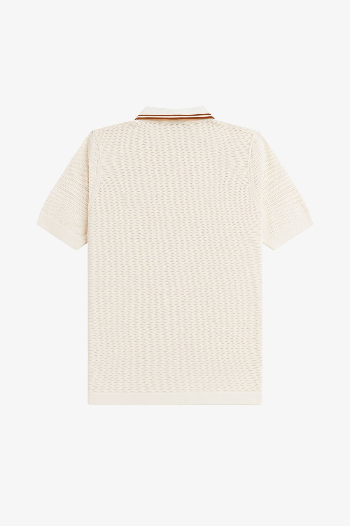 K2330 Pointelle Knitted Shirt (Ecru)