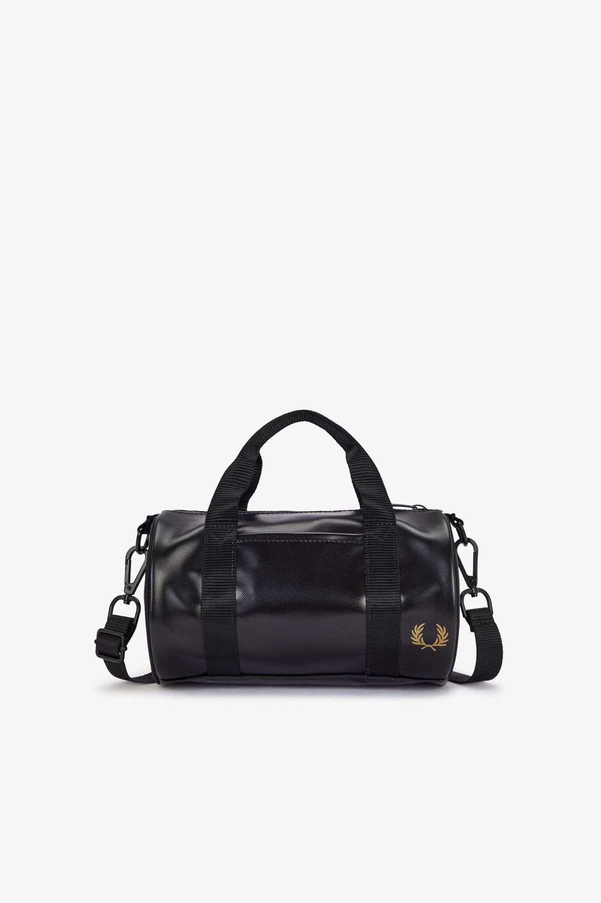 L1400 Tonal Classic Mini Barrel Bag (Black / Gold)