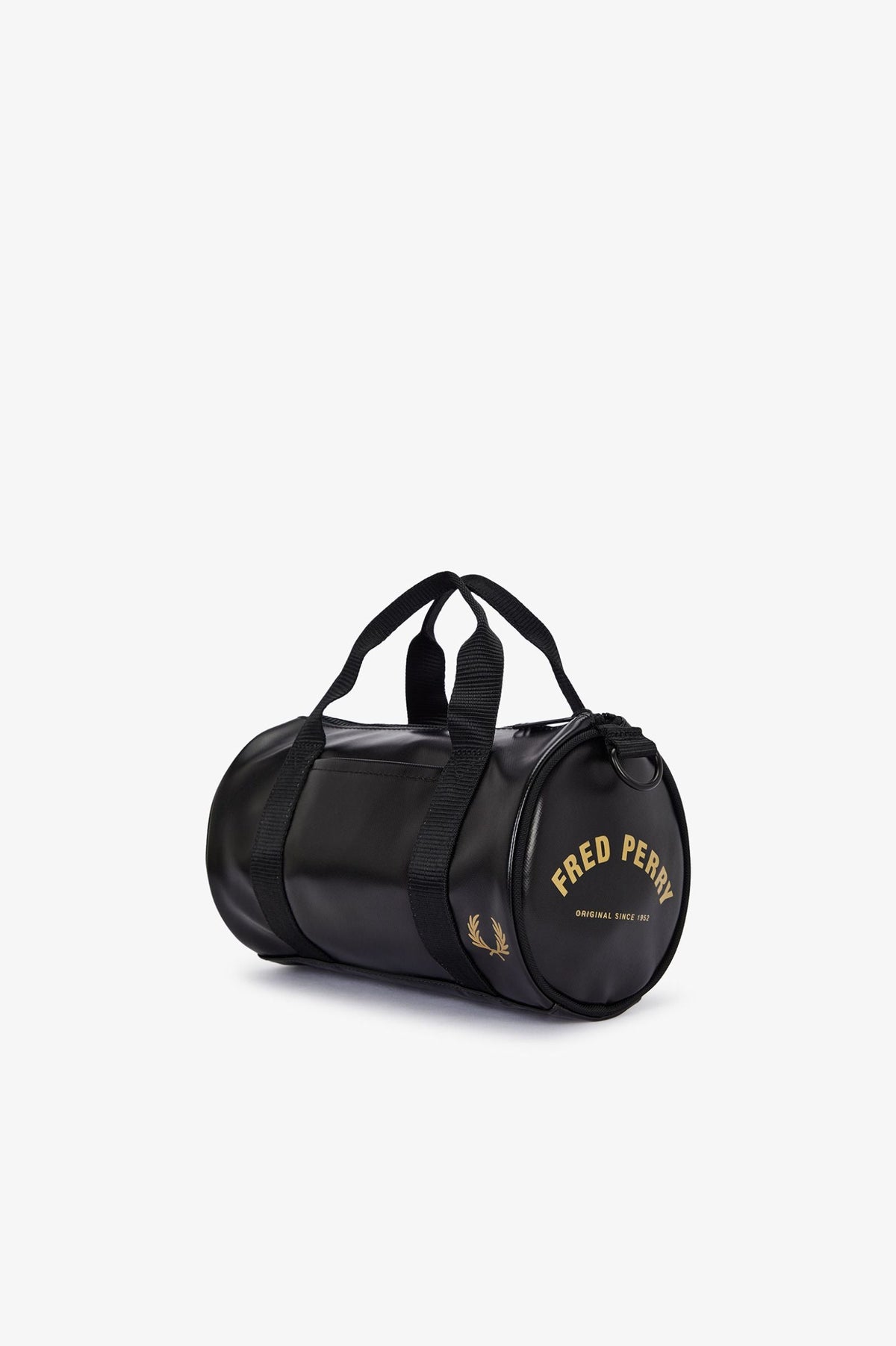 L1400 Tonal Classic Mini Barrel Bag (Black / Gold)