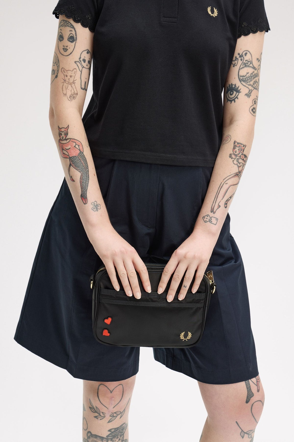 L2800 Amy Mini Shoulder Bag (Black)