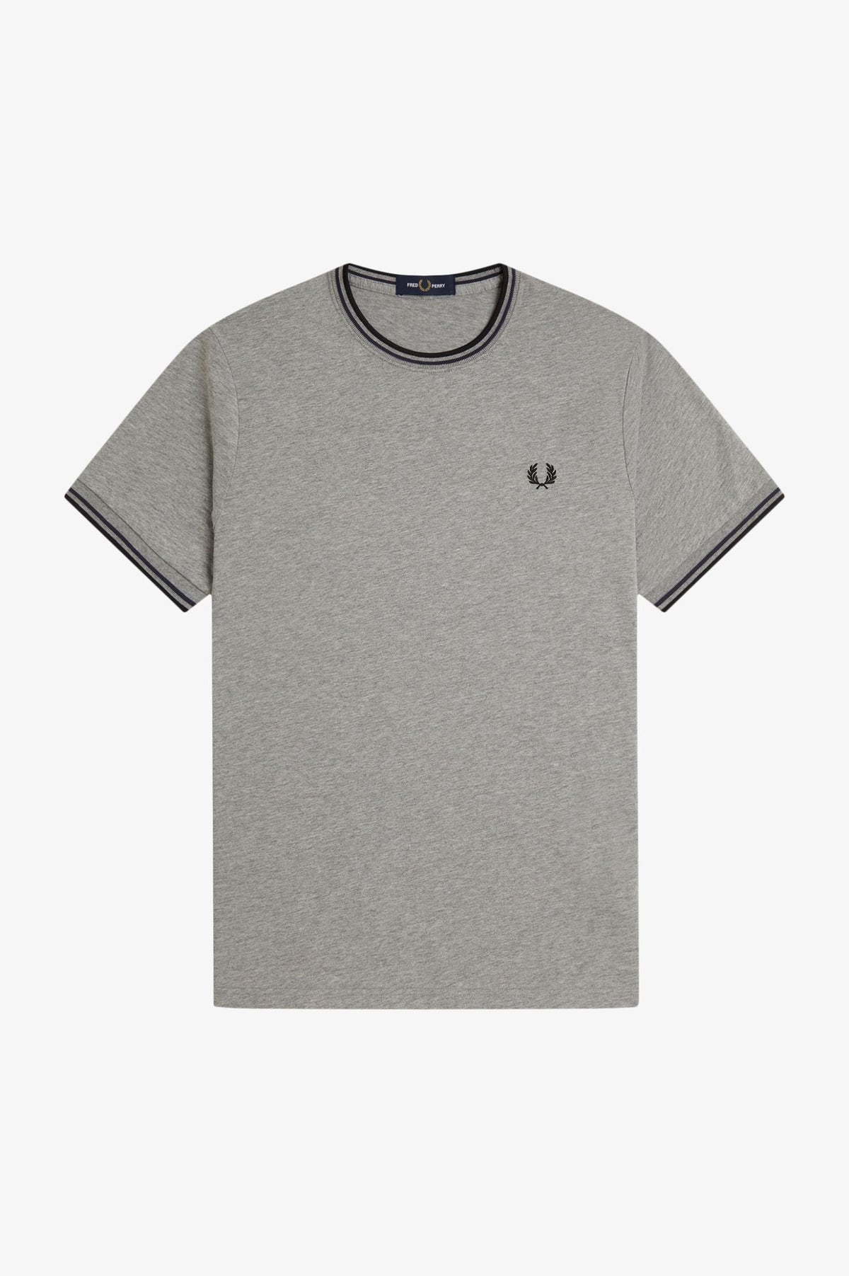 M1588 Twin Tipped T-Shirt (Steel Marl / Dark Airforce / Black)