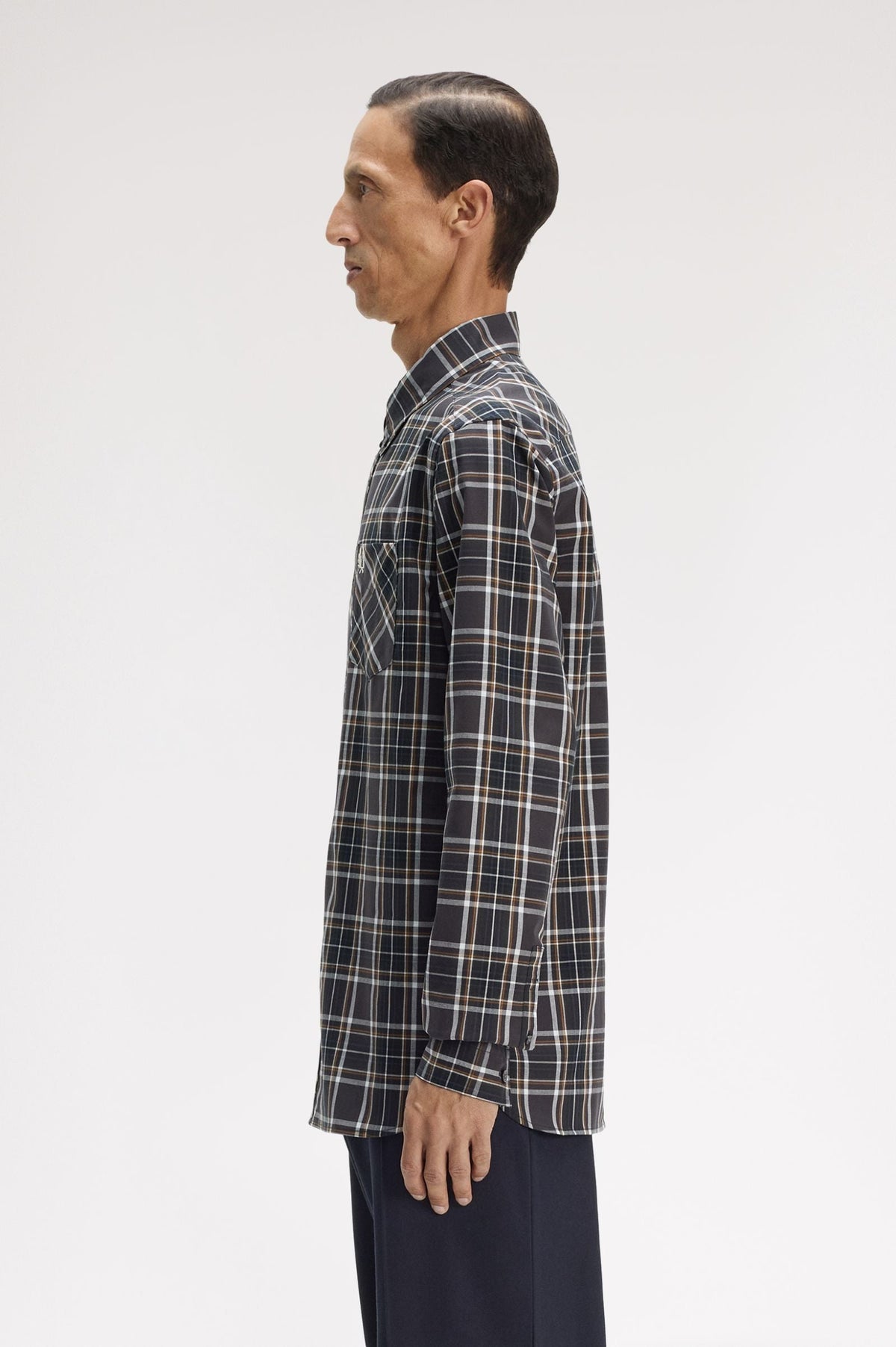 M2433 Classic Tartan Shirt (Anchor Grey)