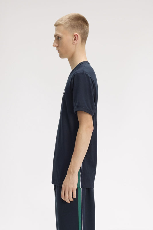 M2460 Stripe Tape T-Shirt (Navy)