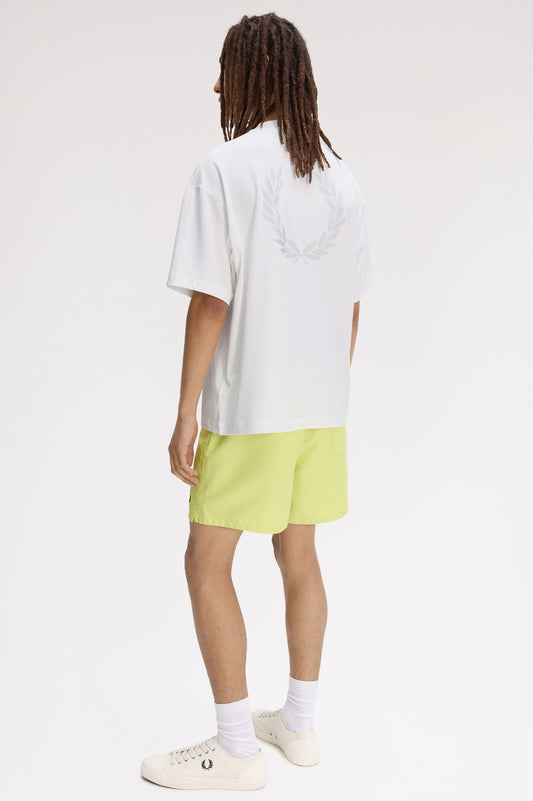 M2474 Back Print Laurel Wreath T-Shirt (Snow White)