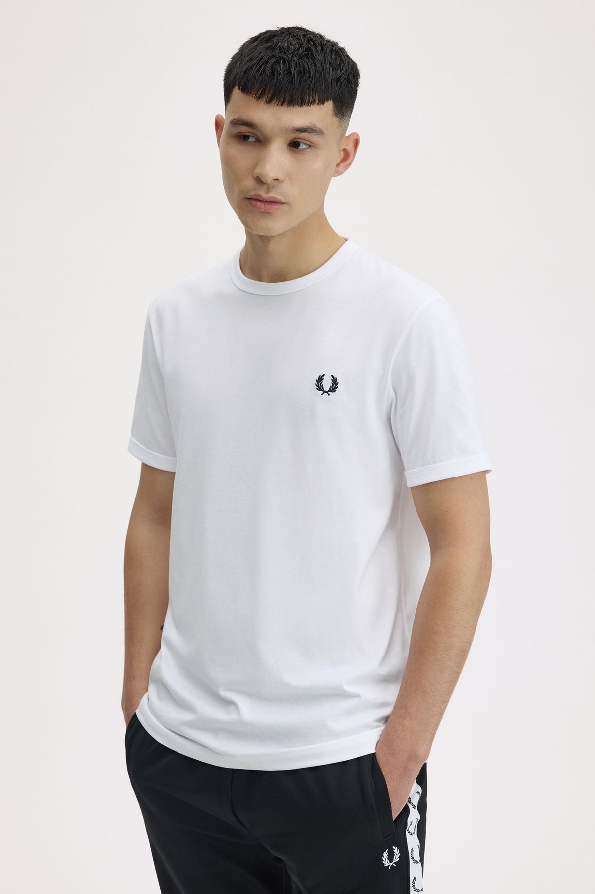M3519 Ringer T-Shirt (White)