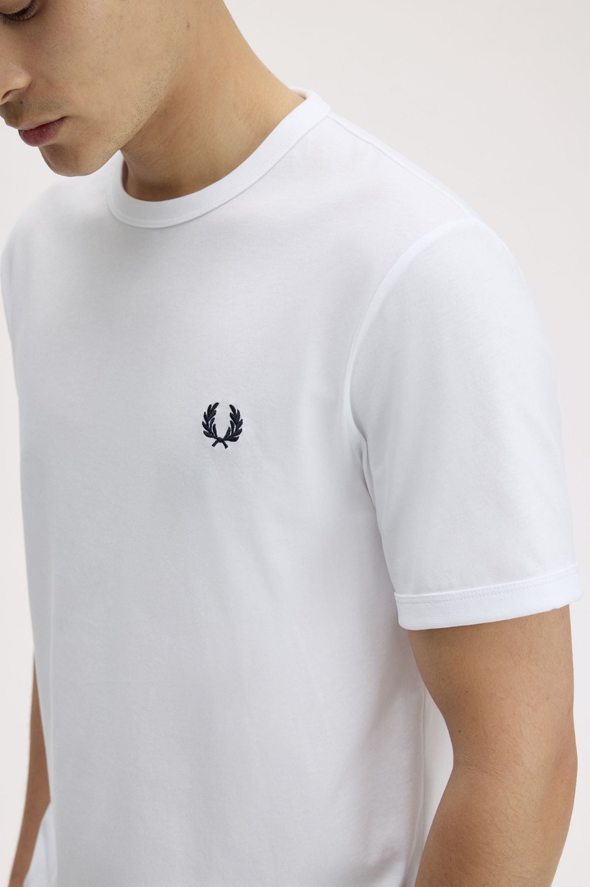 M3519 Ringer T-Shirt (White)