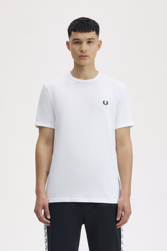 M3519 Ringer T-Shirt (White)