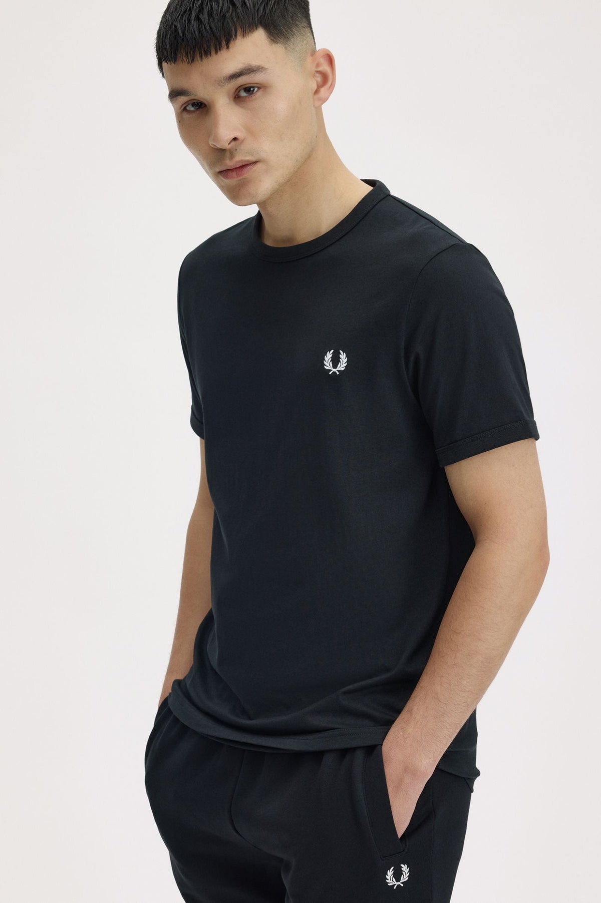 M3519 Ringer T-Shirt (Black)