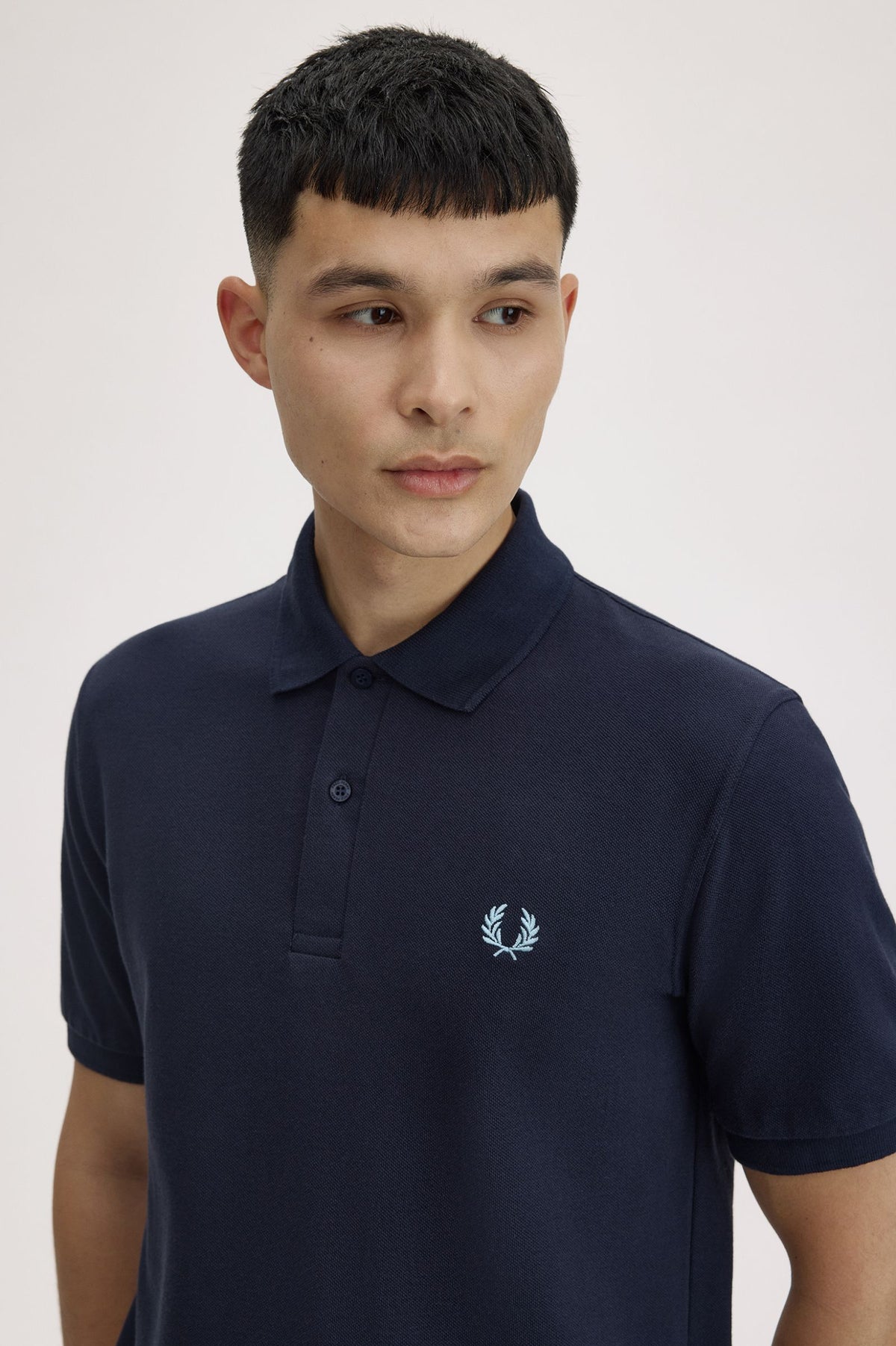 M3 The Fred Perry Shirt (Navy / Ice)