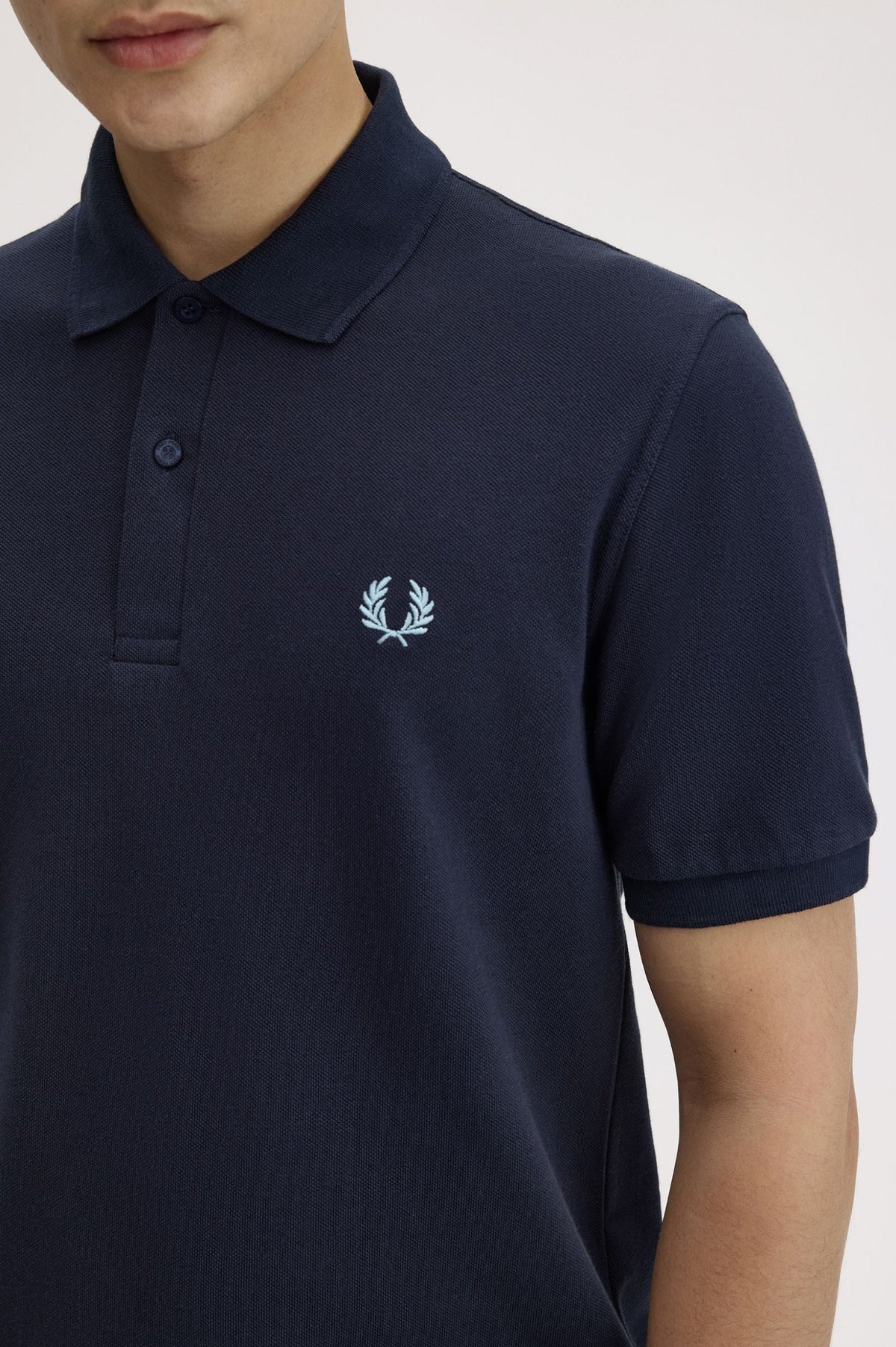 M3 The Fred Perry Shirt (Navy / Ice)