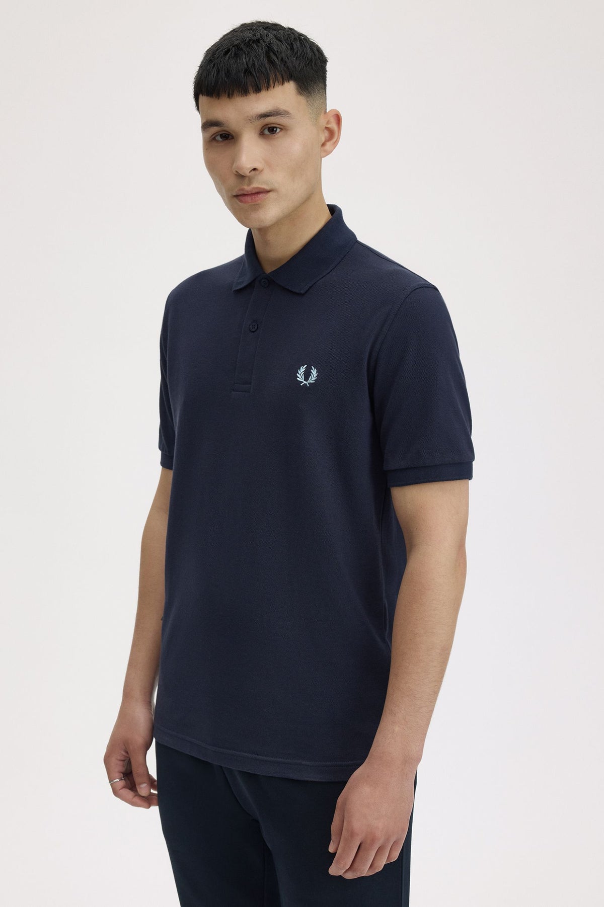 M3 The Fred Perry Shirt (Navy / Ice)
