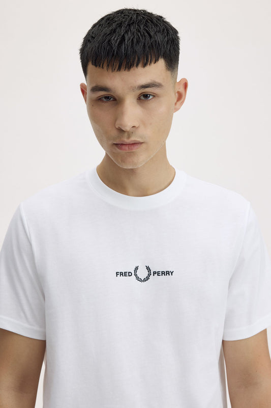 M4580 Embroidered T-Shirt (White)