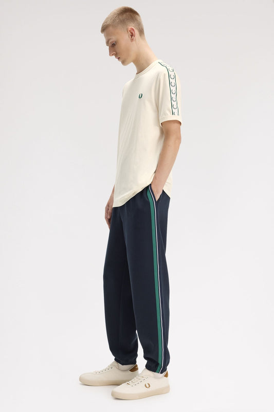 M4613 Contrast Taped Ringer T-Shirt (Ecru)