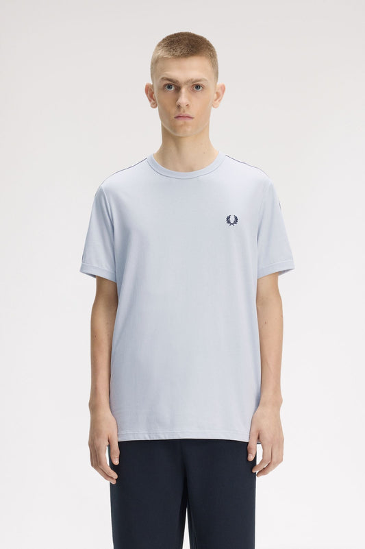 M4620 Taped Ringer T-Shirt (Dusky Blue)