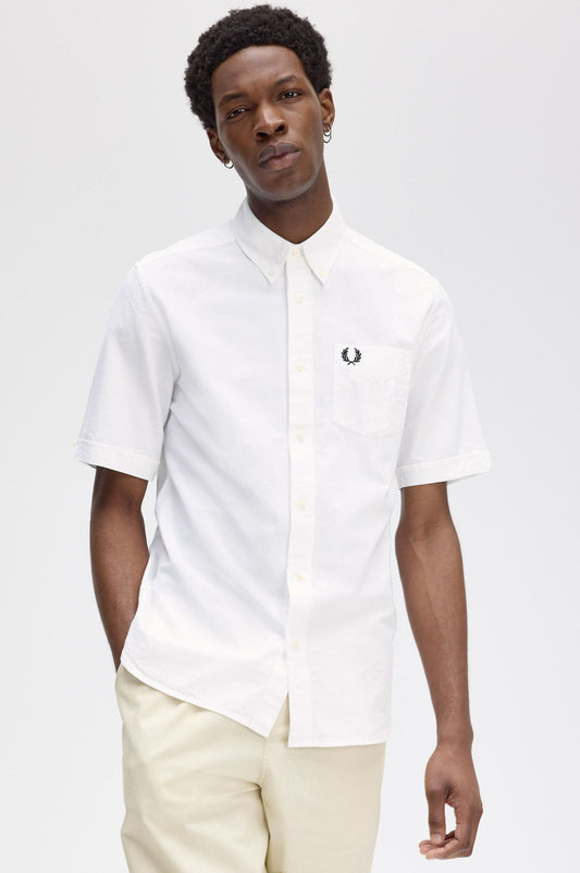M5503 Oxford Shirt Short Sleeve (White)