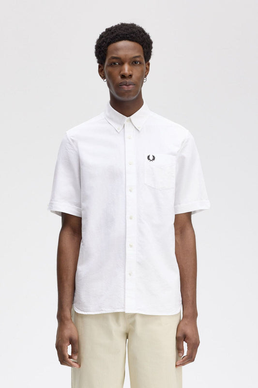 M5503 Oxford Shirt Short Sleeve (White)