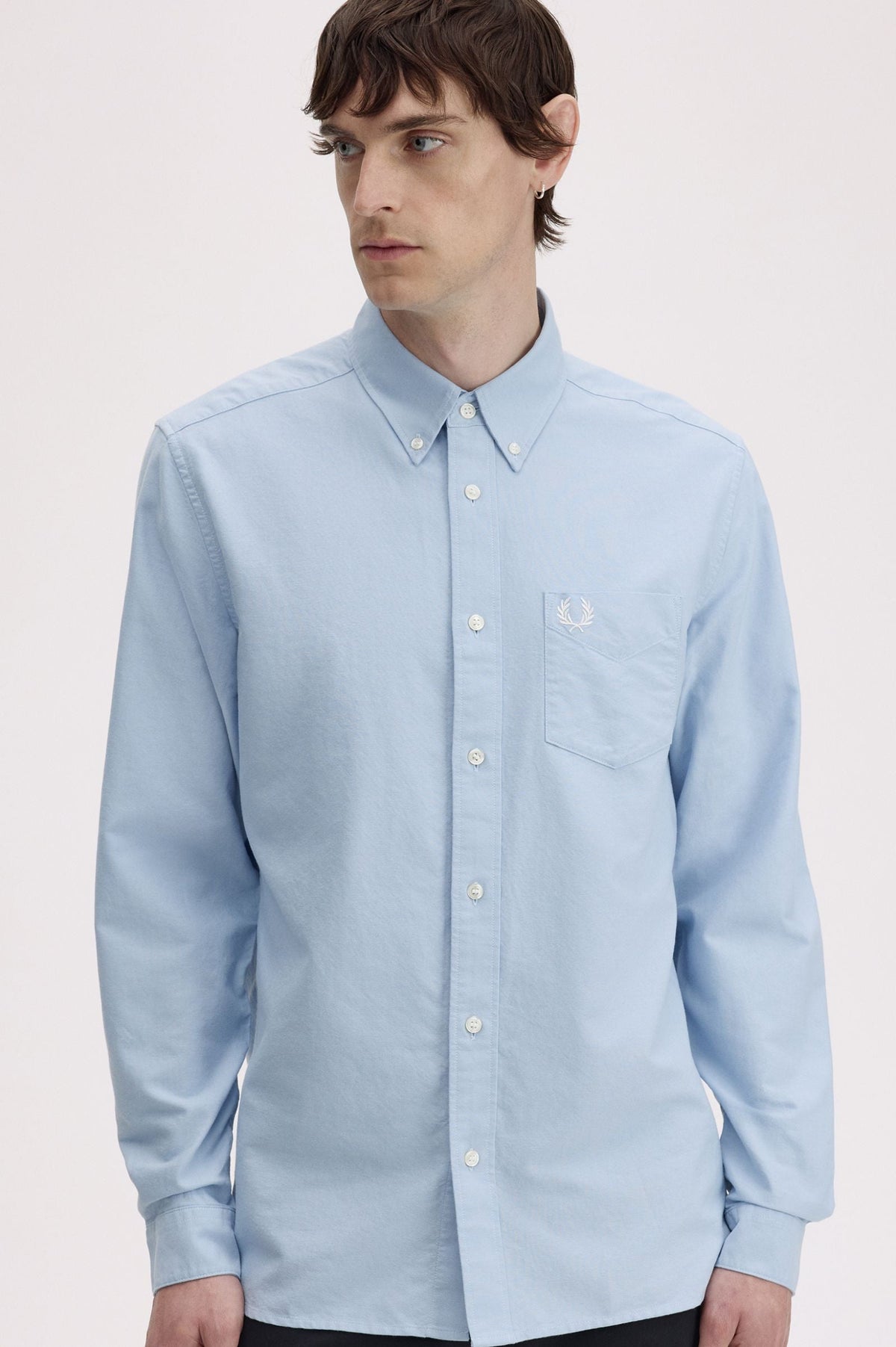 M5516 Oxford Shirt (Light Smoke)