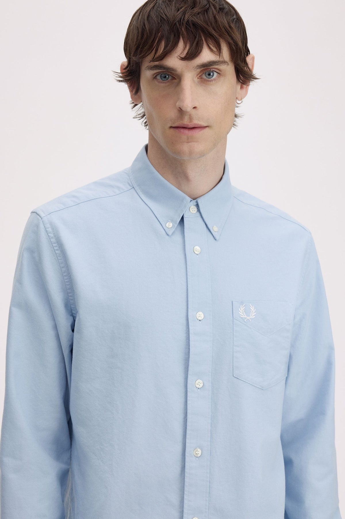 M5516 Oxford Shirt (Light Smoke)