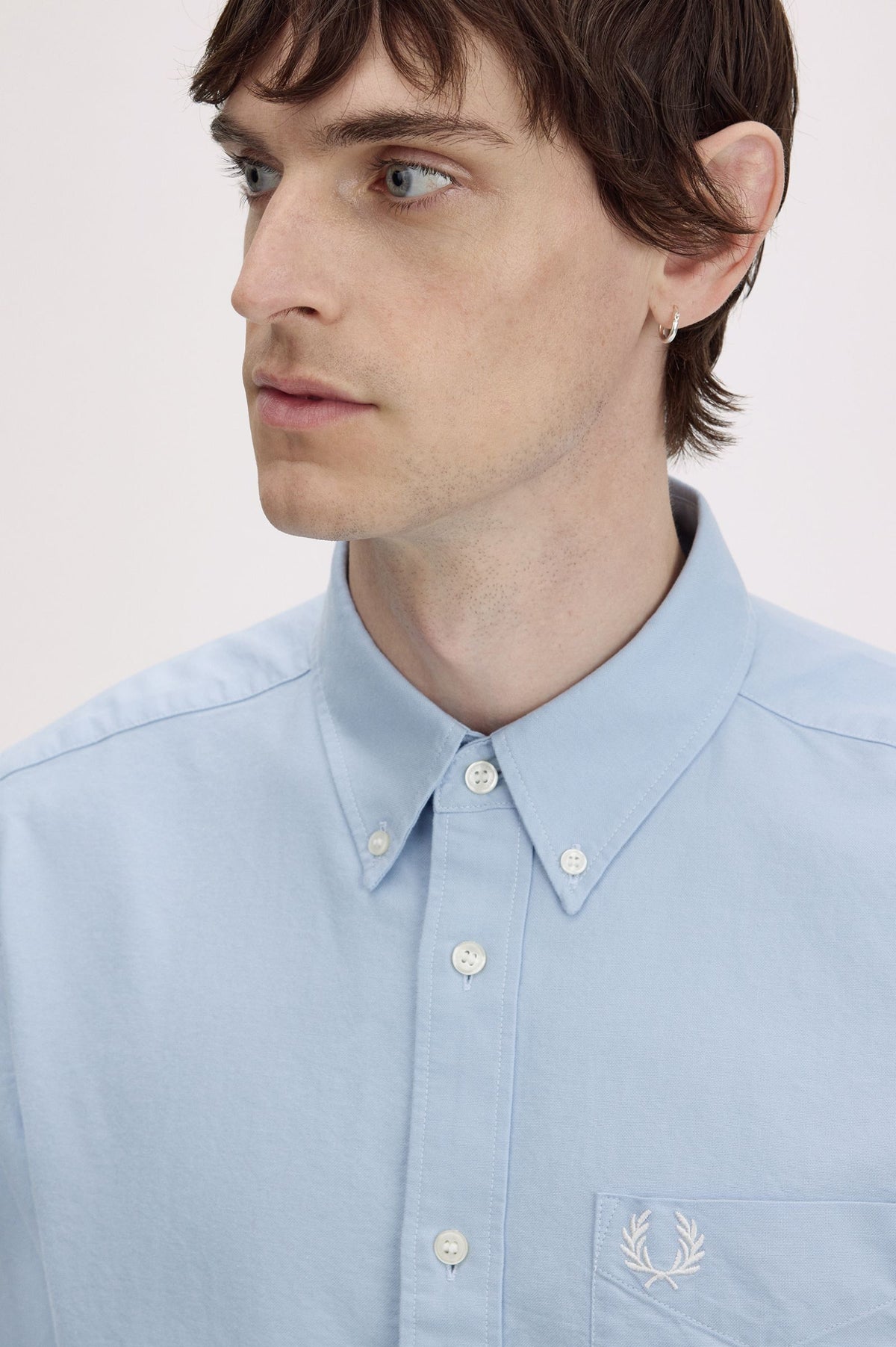 M5516 Oxford Shirt (Light Smoke)