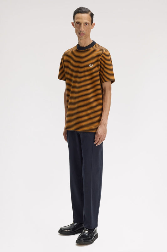 M6581 Fine Stripe Heavyweight Tshirt (Black)