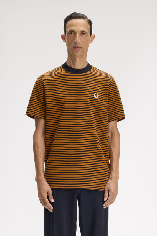 M6581 Fine Stripe Heavyweight Tshirt (Black)
