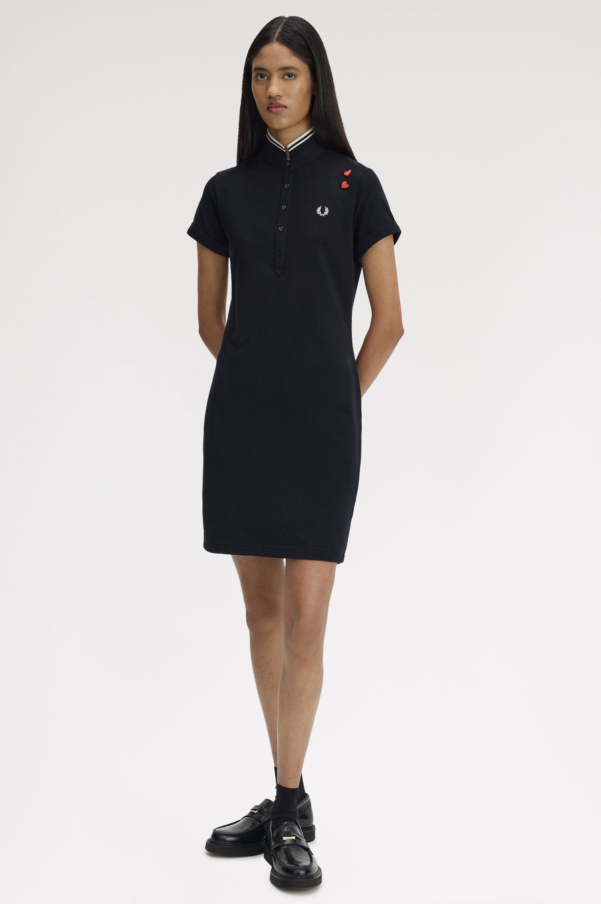 SD2140 Amy Winehouse Foundation Tipped Polo Dress