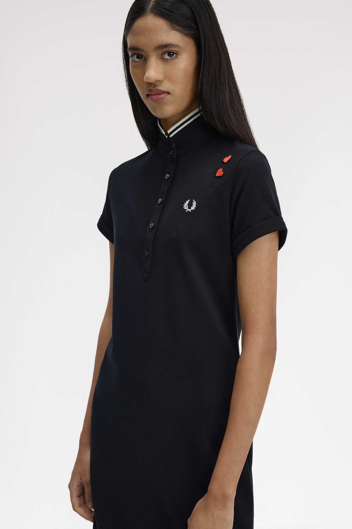 SD2140 Amy Winehouse Foundation Tipped Polo Dress