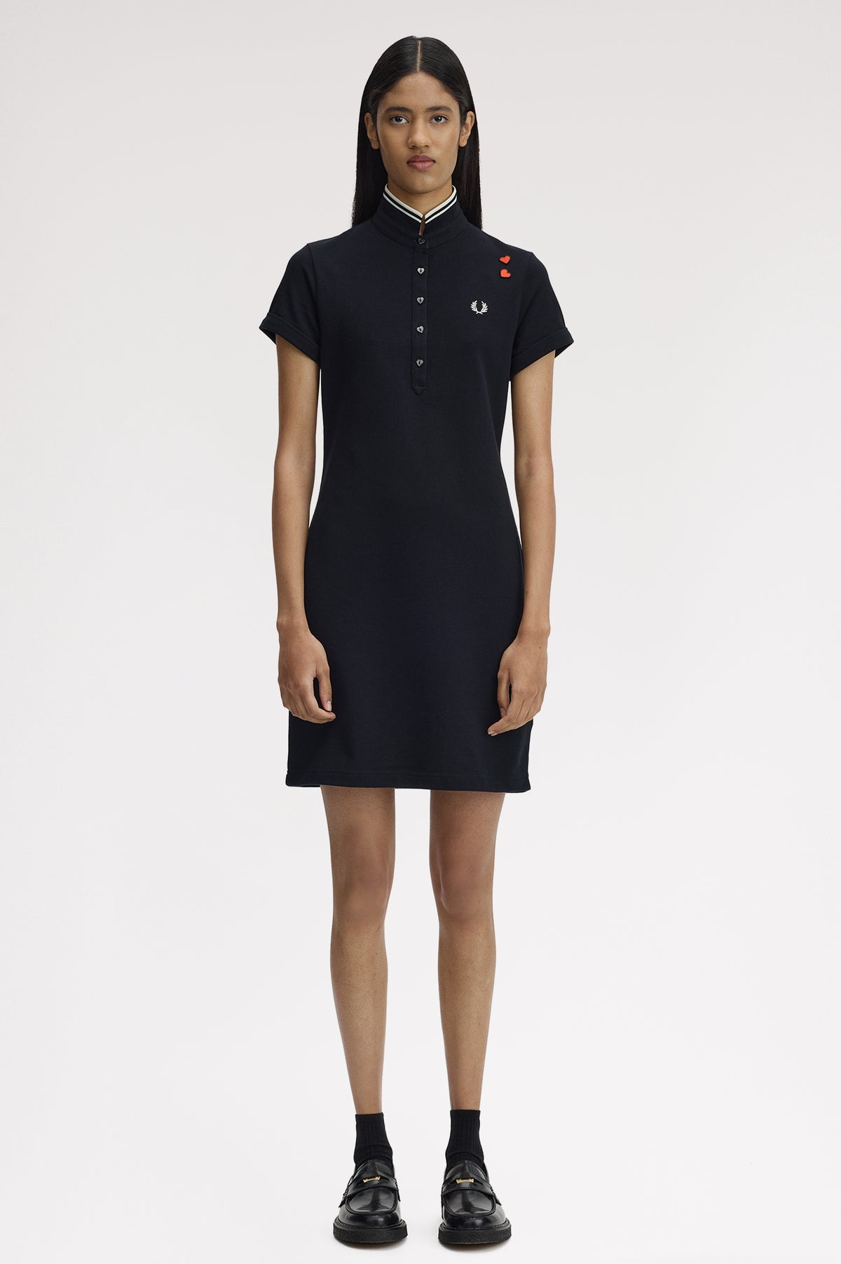 SD2140 Amy Winehouse Foundation Tipped Polo Dress