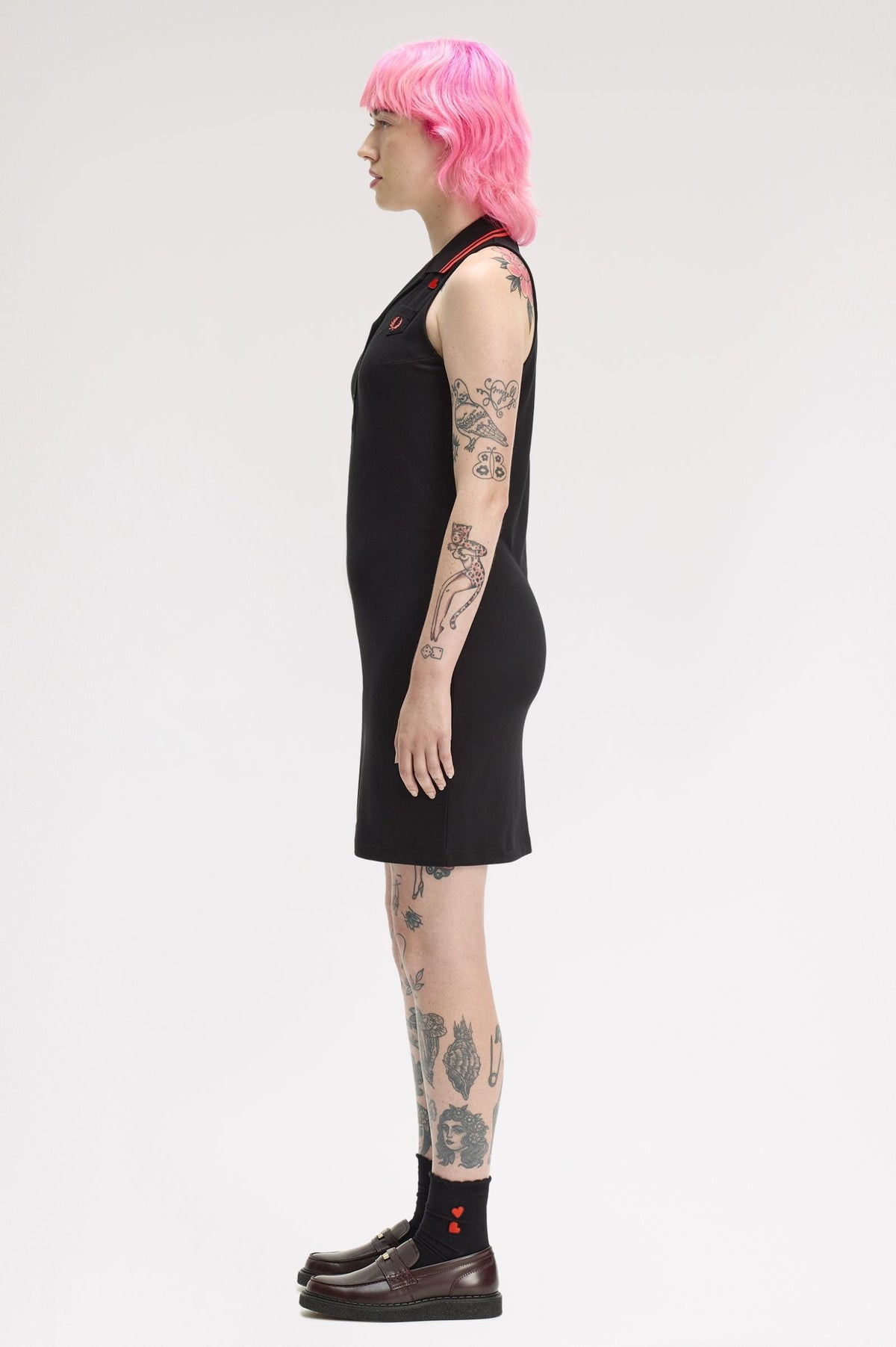 SD2141 Amy Winehouse Foundation Sleeveless Piqué Dress