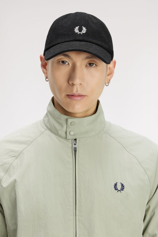 HW2295 Classic Piqué Cap (Charcoal Marl / Ecru)